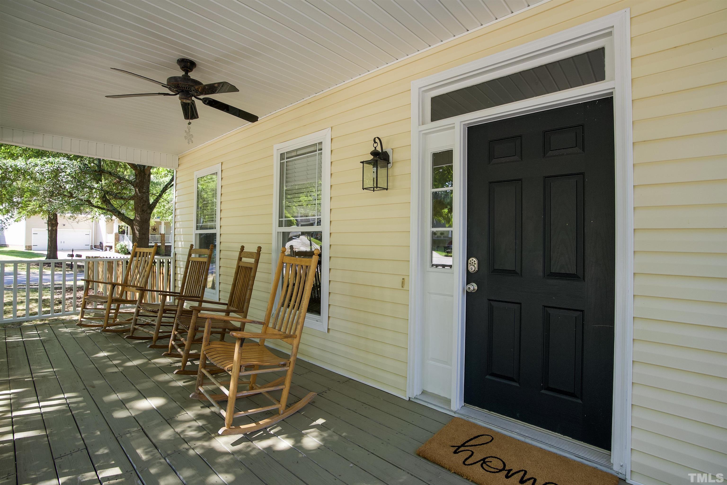 3421 Suncrest Village Lane Raleigh, NC 27616 - Photo 6 of 29 a view of dining room with wooden floor and outdoor space