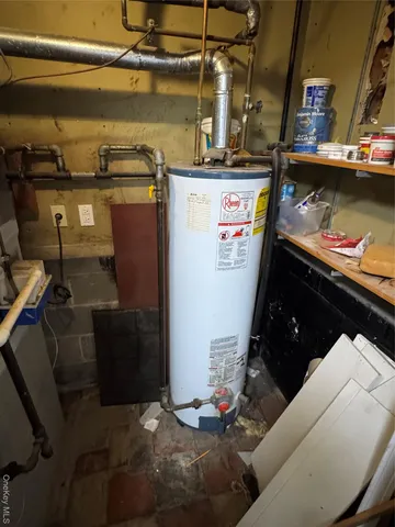 a room with storage and utility