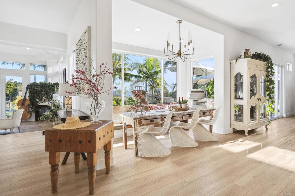 3443 Country Road Fallbrook, CA 92028 - Photo 12 of 71 a view of a dining room with furniture window and wooden floor