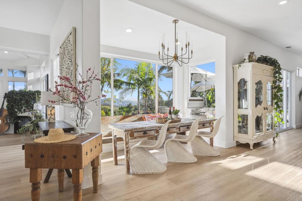 3443 Country Road Fallbrook, CA 92028 - Photo 13 of 71 a view of a dining room with furniture window and outside view