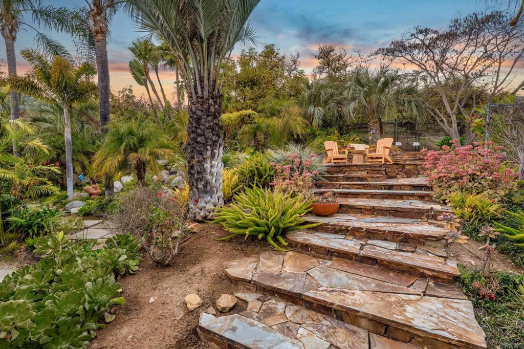 3443 Country Road Fallbrook, CA 92028 - Photo 54 of 71 a view of a street with potted plants and large trees