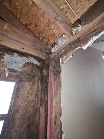 a view of a small space