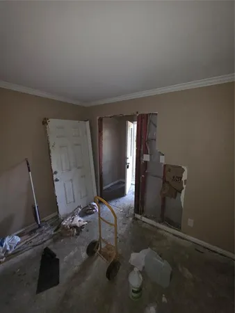 a backyard of a house