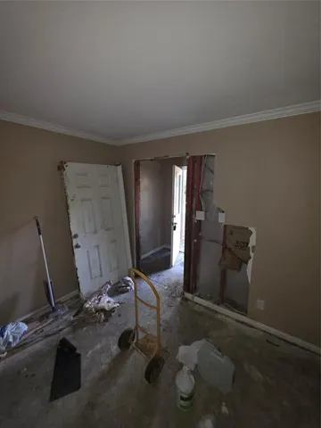 a backyard of a house