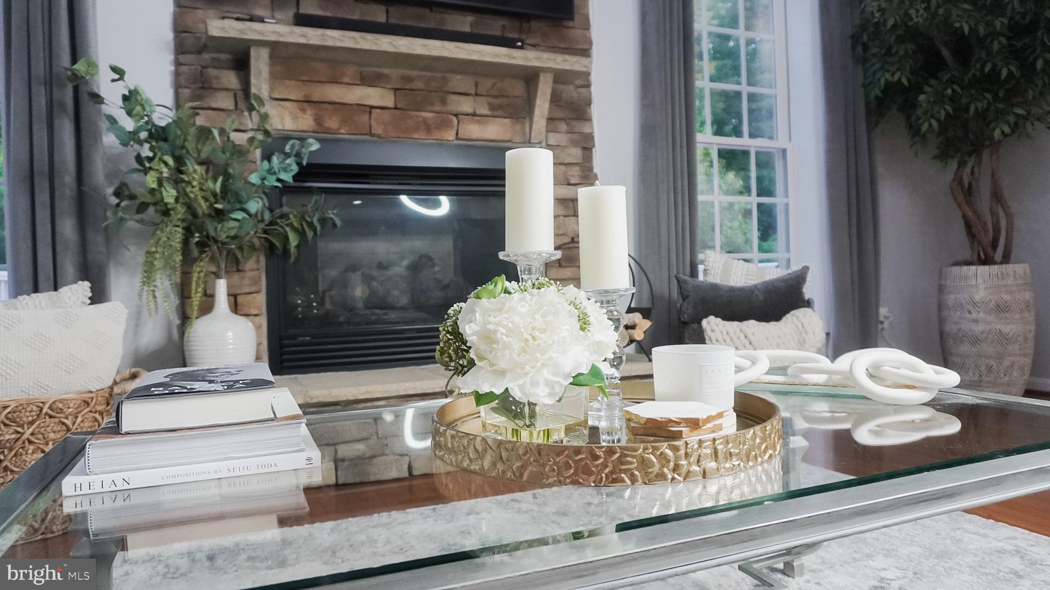 1613 Chapel Ridge Court Hanover, MD 21076 - Photo 28 of 60 Gas fireplace