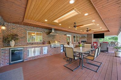 3557 Val Verde Road Loomis, CA 95650 - Photo 45 of 71 a view of a patio with table and chairs with wooden floor and fence