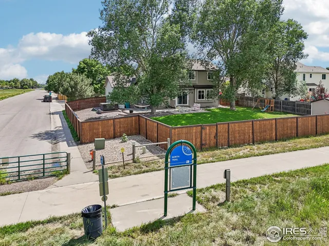 a house view with a outdoor space