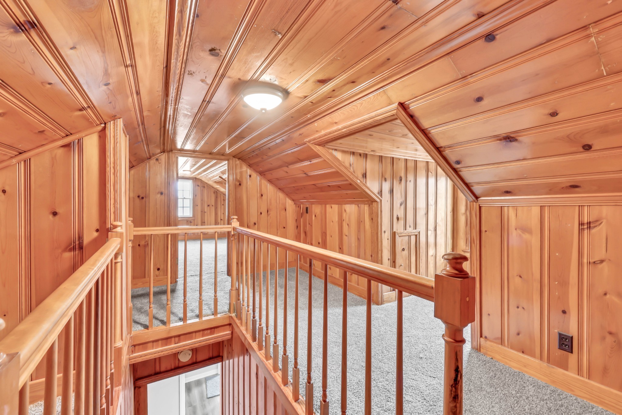 3436 State Highway 48 Cunningham, TN 37052 - Photo 32 of 45 a view of staircase with railing and white walls