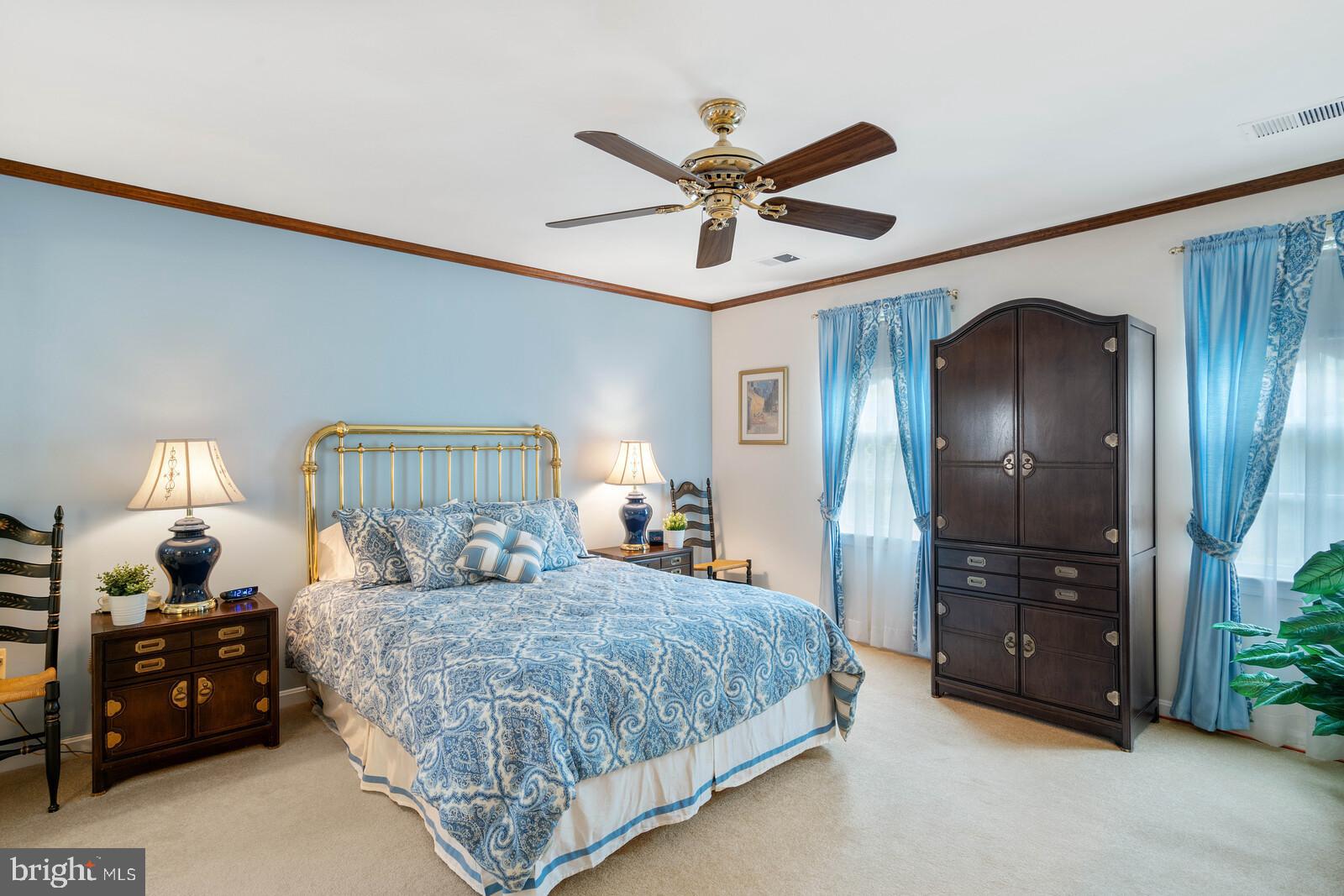 7788 Turlock Road Springfield, VA 22153 - Photo 35 of 65 Primary bedroom with ceiling fan