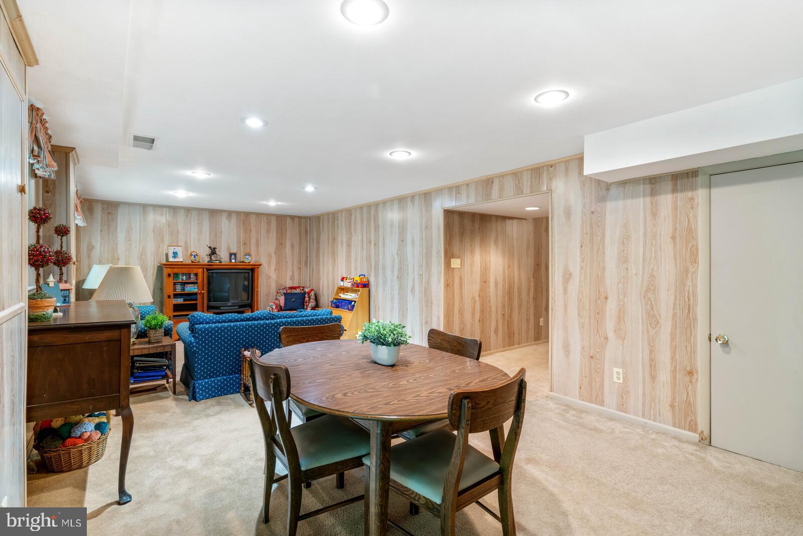 7788 Turlock Road Springfield, VA 22153 - Photo 50 of 65 Lower level Rec room with recessed lights