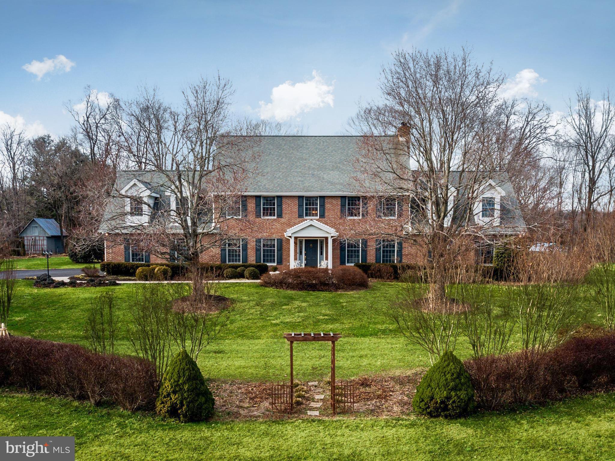 Stately custom built, all brick home