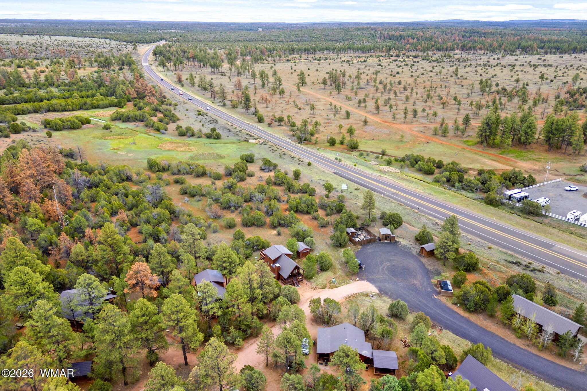 2741 Elk Trail Road Overgaard, AZ 85933 - Photo 29 of 68 a view of a city and mountains