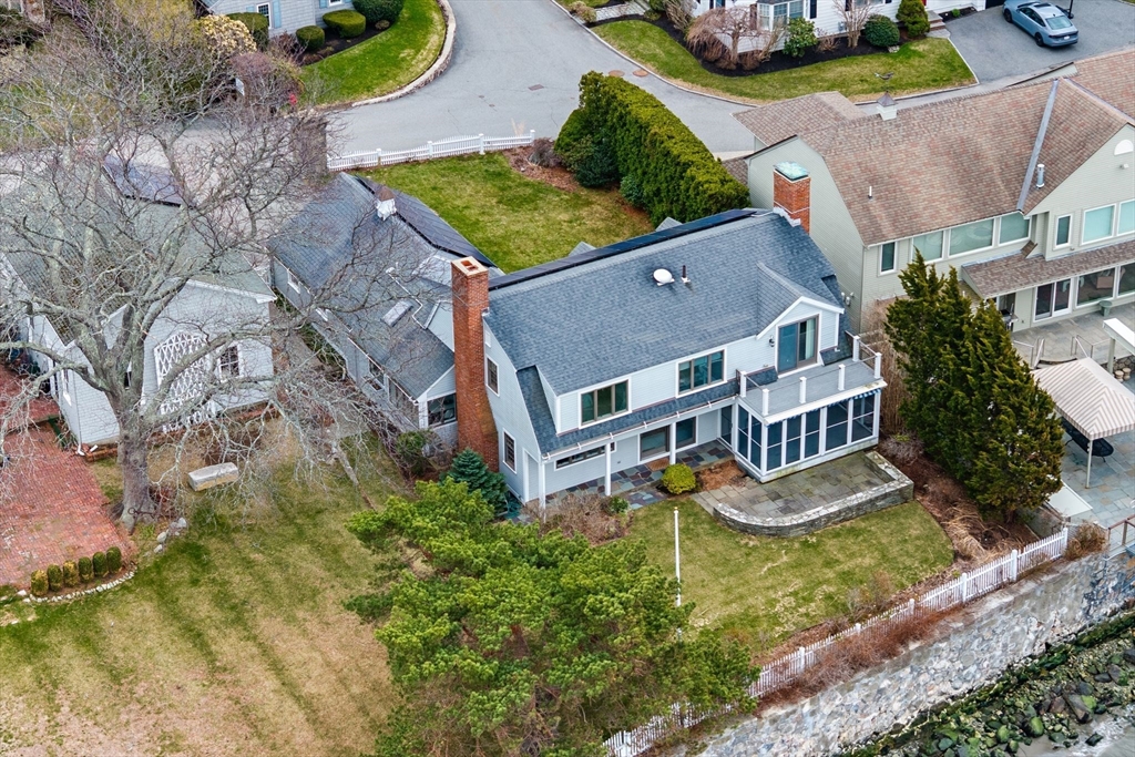 31 Lincoln House Point Swampscott, MA 01907 - Photo 3 of 33 an aerial view of residential house with yard and swimming pool