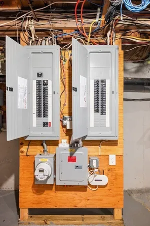 a view of water heater room