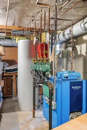 a view of a storage room