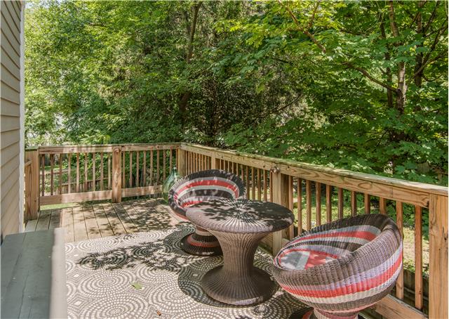 3518 Murphy Road Nashville, TN 37205 - Photo 19 of 20 a view of balcony with wooden floor and outdoor seating
