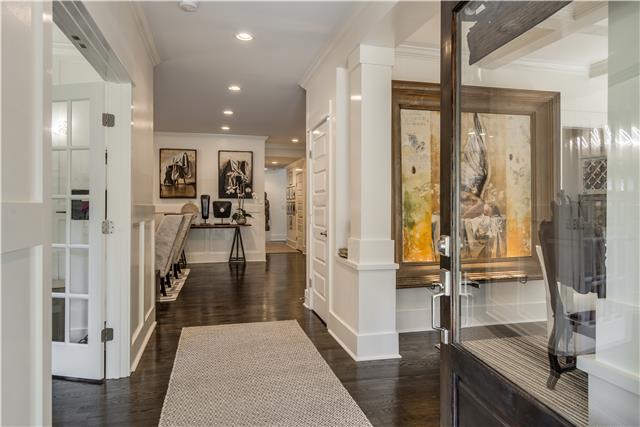 3518 Murphy Road Nashville, TN 37205 - Photo 3 of 20 a hallway with a view of living room