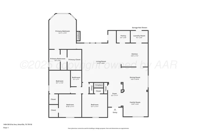 $304,000 | 1404 Southwest 61st Avenue, Amarillo, TX 79118