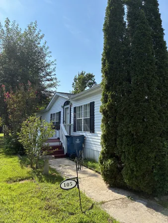 a garden view with a seating space