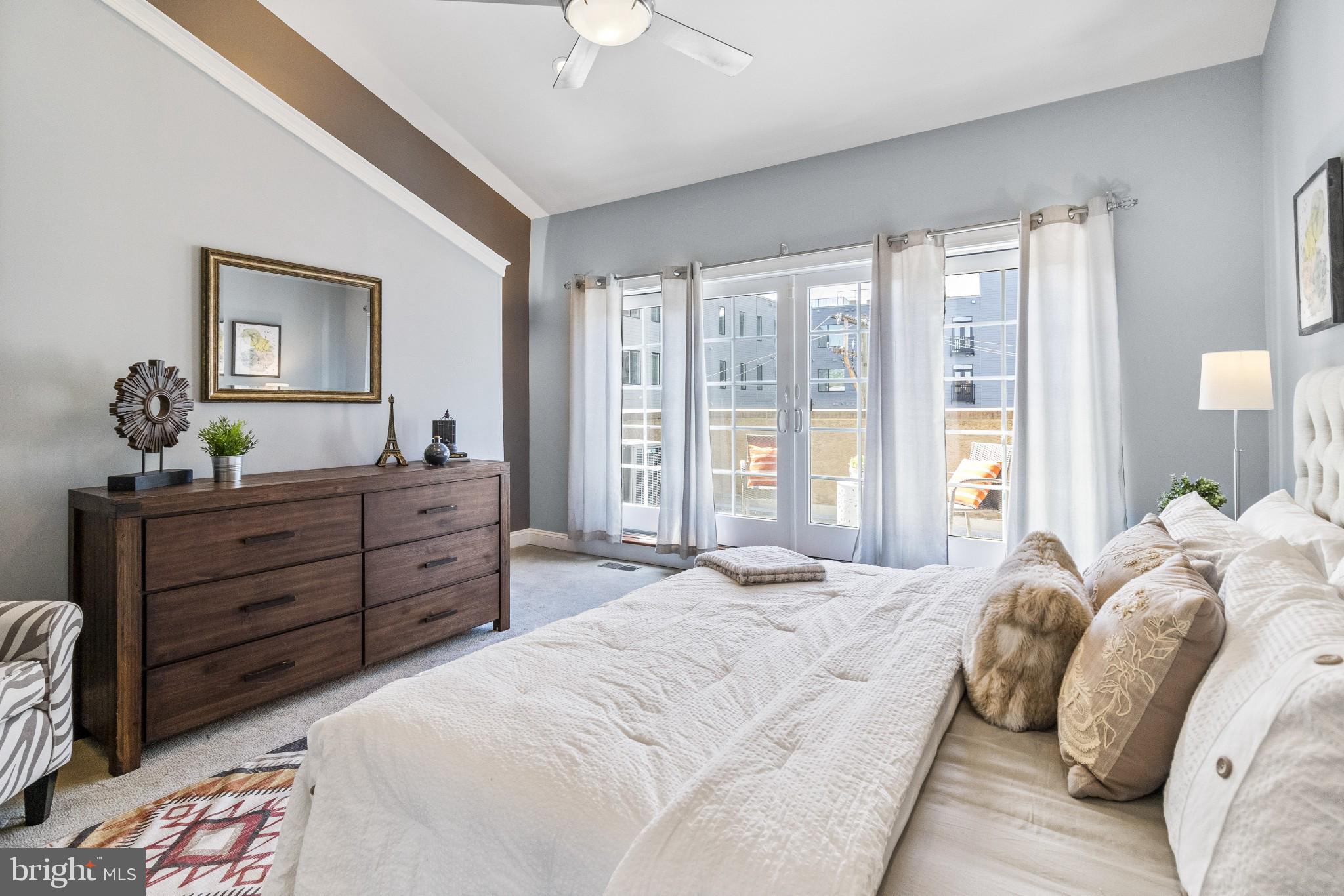 2350 Perot Street Philadelphia, PA 19130 - Photo 34 of 40 Primary Bedroom suite with balcony
