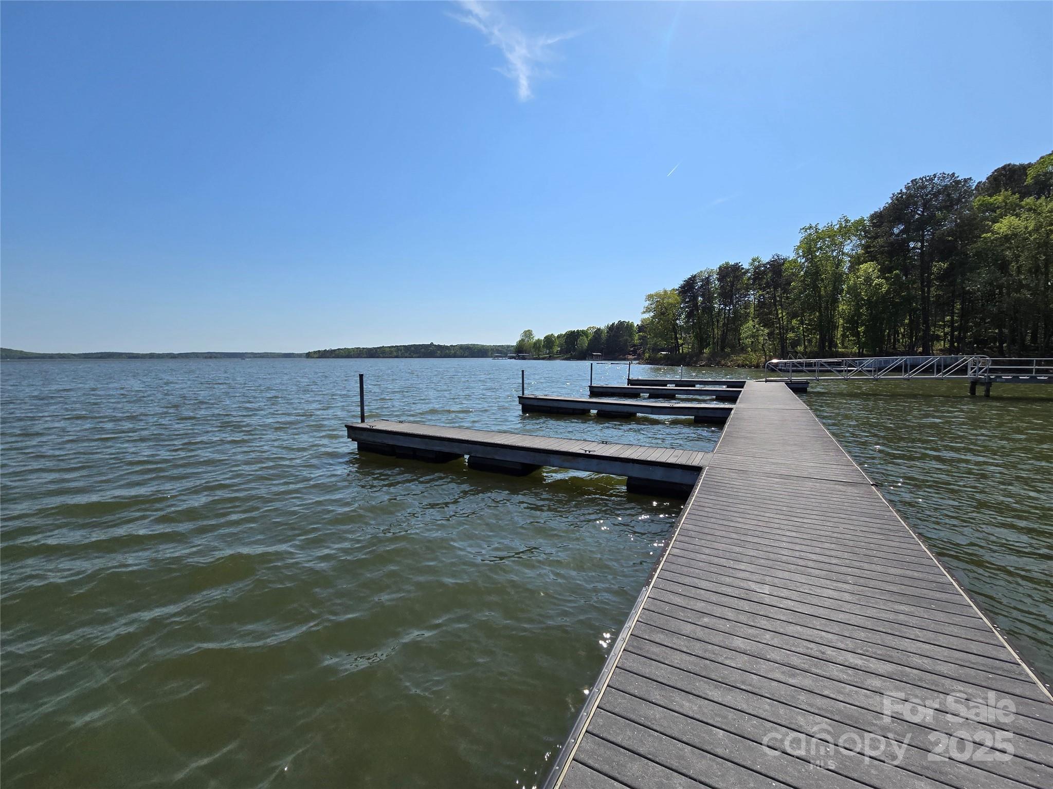 133 Baden View Road Badin Lake, NC 28127 - Photo 30 of 48 a view of a lake with wooden floor