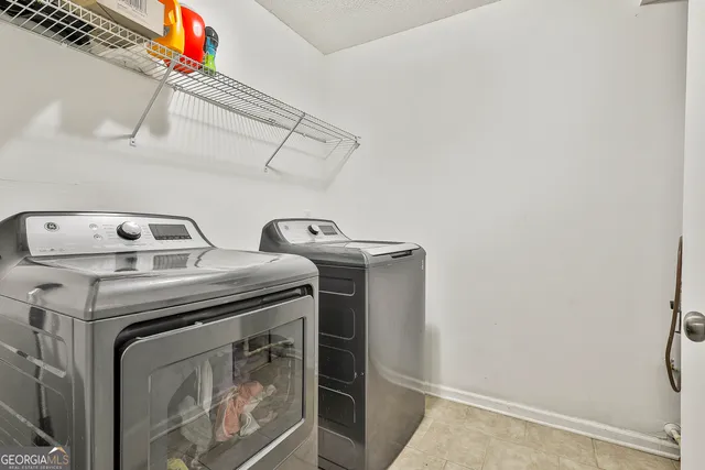 a view of a wooden deck