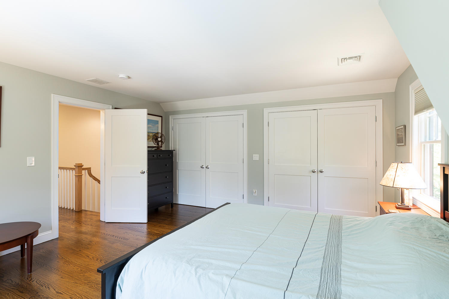 1 Yellow Brick Road Truro, MA 02666 - Photo 28 of 34 a spacious bedroom with a bed and wooden floor