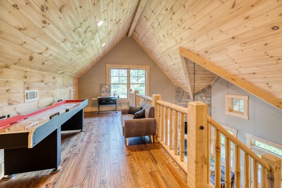 111 Watkins Farm Road Blue Ridge, GA 30513 - Photo 13 of 23 a living room with furniture and a wooden floor
