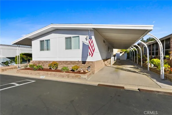 a view of a garage with furniture