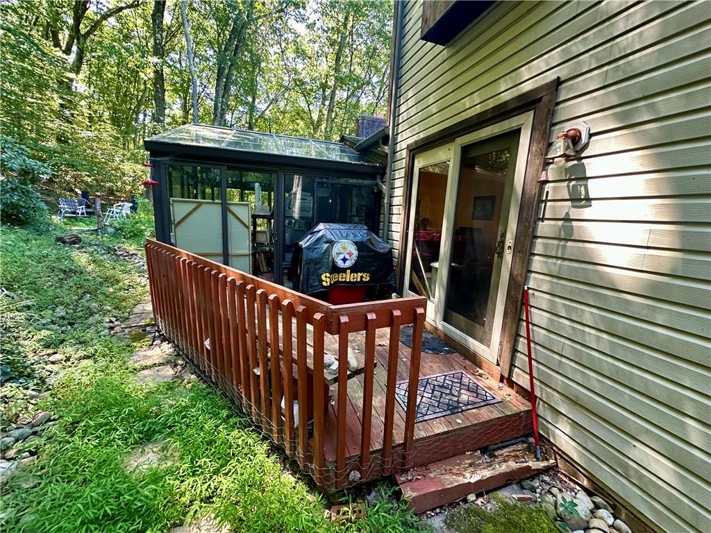 513 Sandra Lane Cheswick, PA 15024 - Photo 48 of 48 a view of a porch with wooden floor