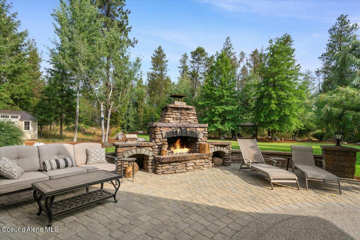 1839 East Ohio Match Road Rathdrum, ID 83858 - Photo 57 of 78 57-Outdoor Fireplace