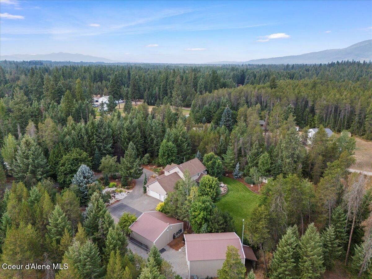 1839 East Ohio Match Road Rathdrum, ID 83858 - Photo 75 of 78 77-Aerial back of home