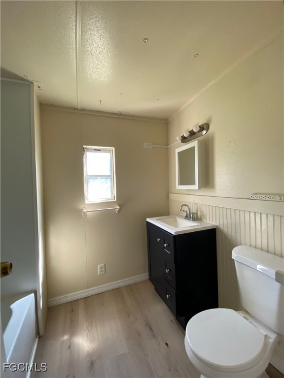 8376 Nault Road North Fort Myers, FL 33917 - Photo 9 of 10 a bathroom with a sink vanity mirror and toilet