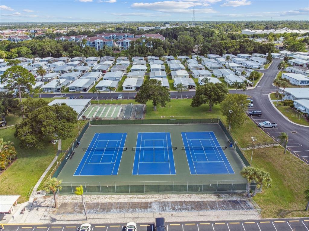 86 Pindo Palm Street West Largo, FL 33770 - Photo 35 of 45 an aerial view of a yard