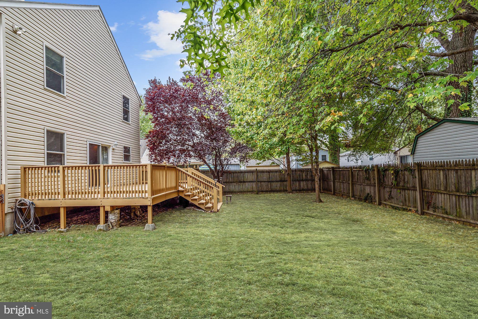 1618 Hilltop Road Edgewater, MD 21037 - Photo 32 of 42 Fenced Backyard