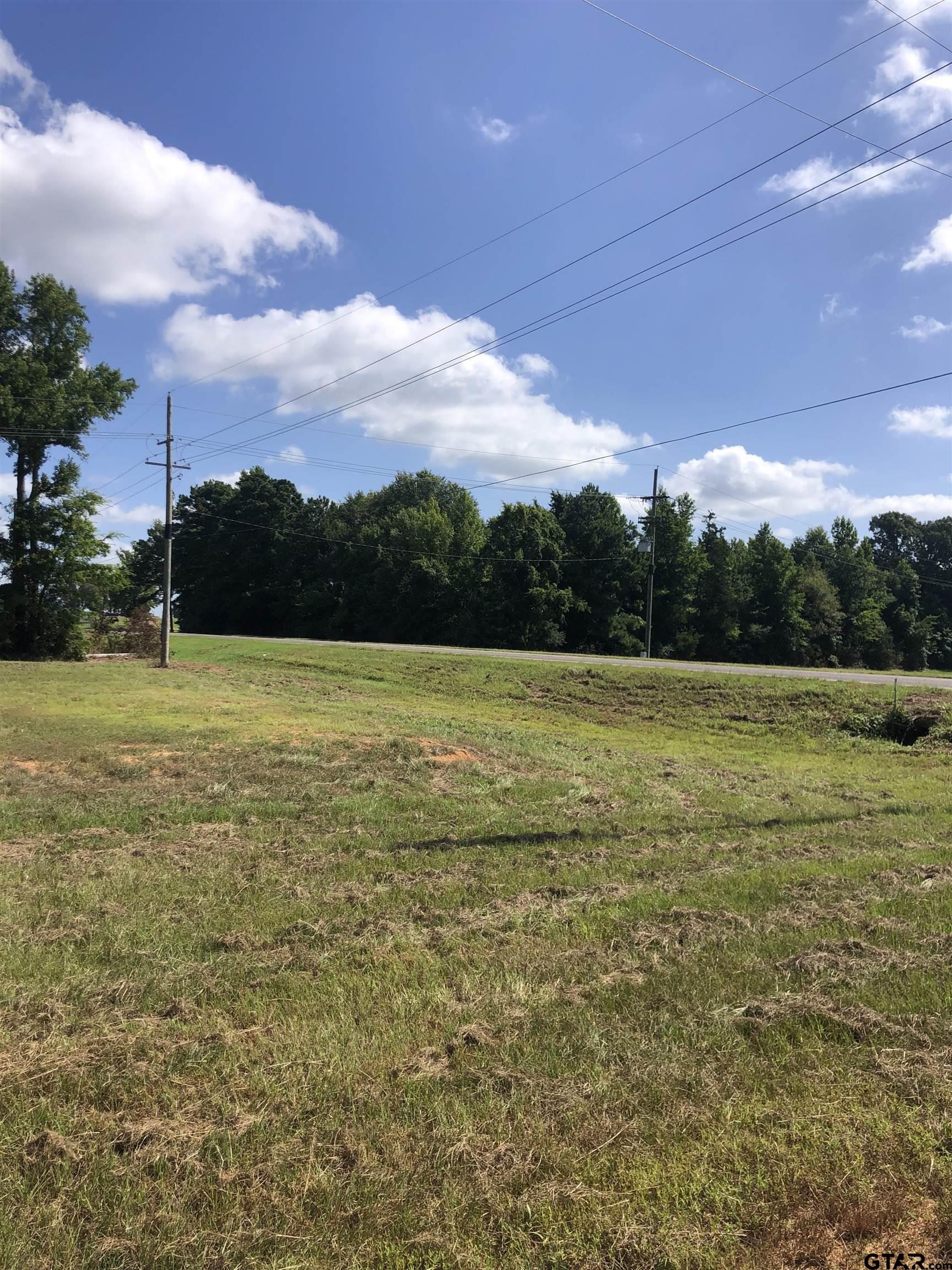 a view of a green field