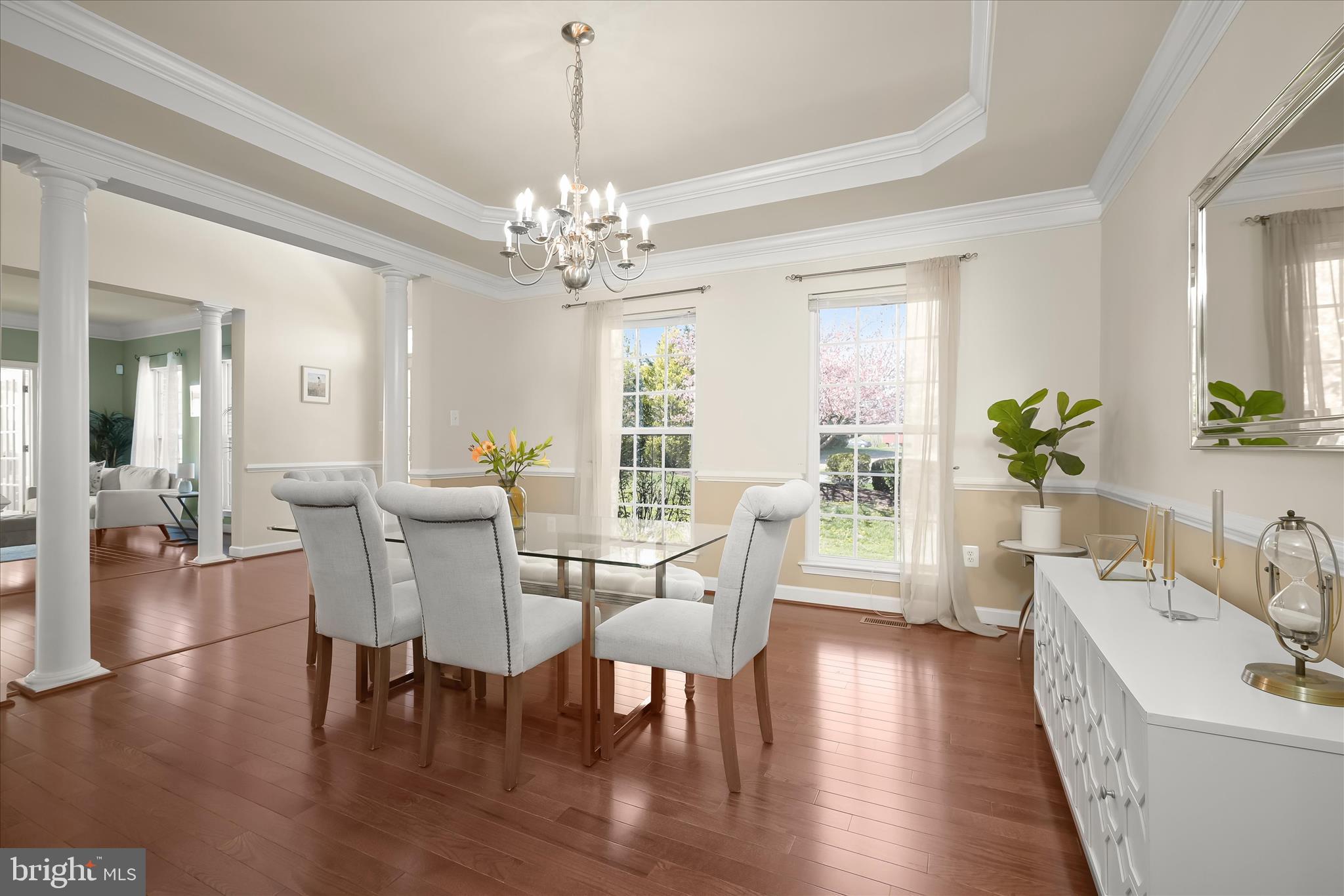 10138 Roulette Drive Hagerstown, MD 21740 - Photo 19 of 83 Dining Room - Tray Ceilings