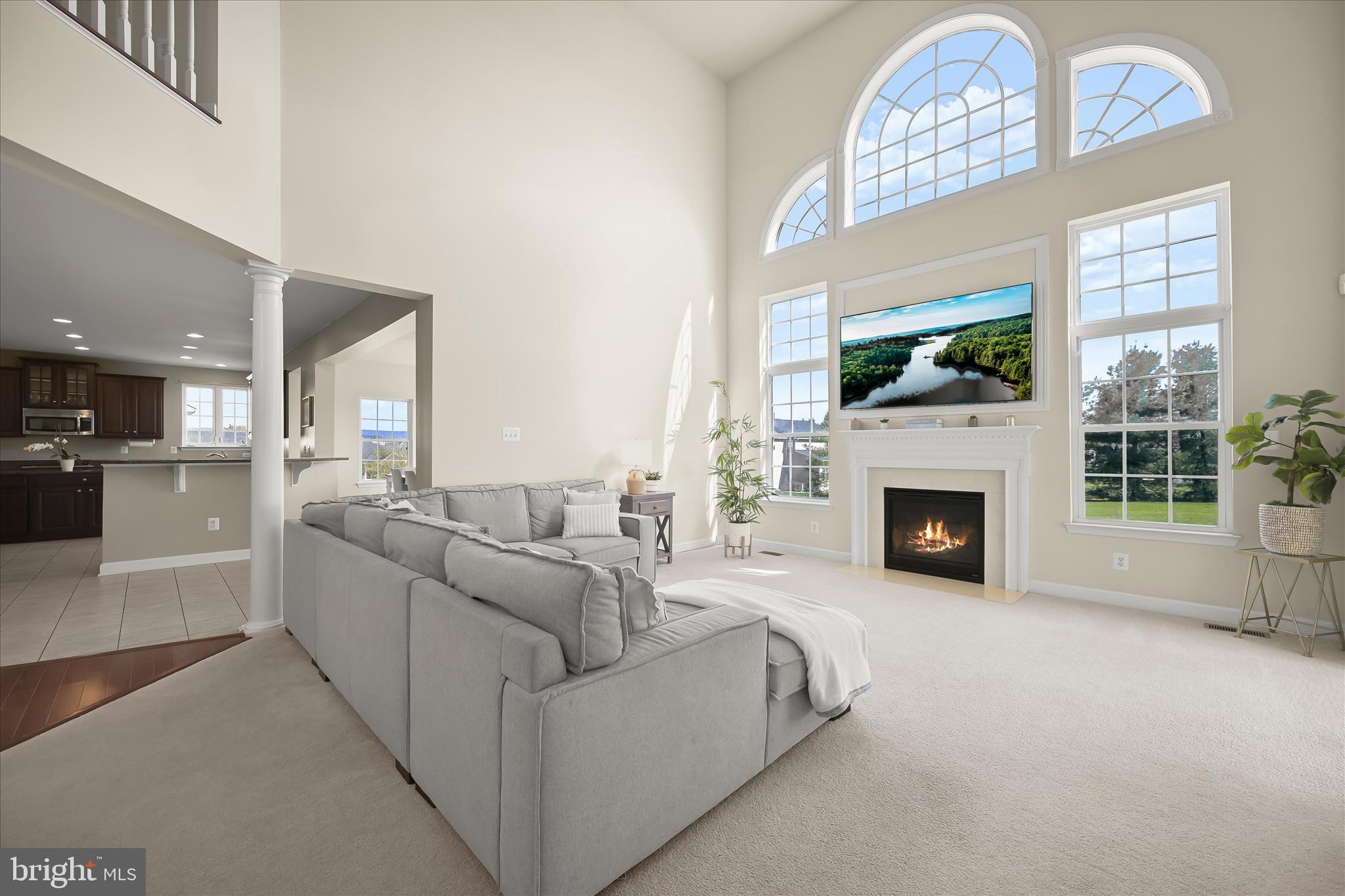 10138 Roulette Drive Hagerstown, MD 21740 - Photo 24 of 83 2 Story Family Room - Fireplace