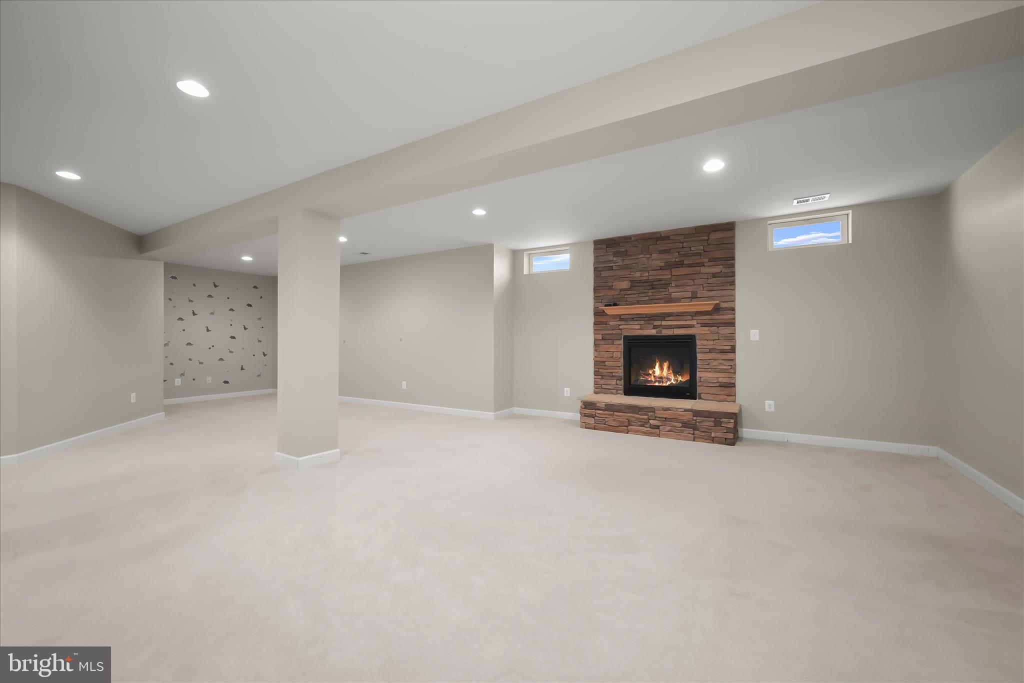10138 Roulette Drive Hagerstown, MD 21740 - Photo 63 of 83 Game Room - Fireplace