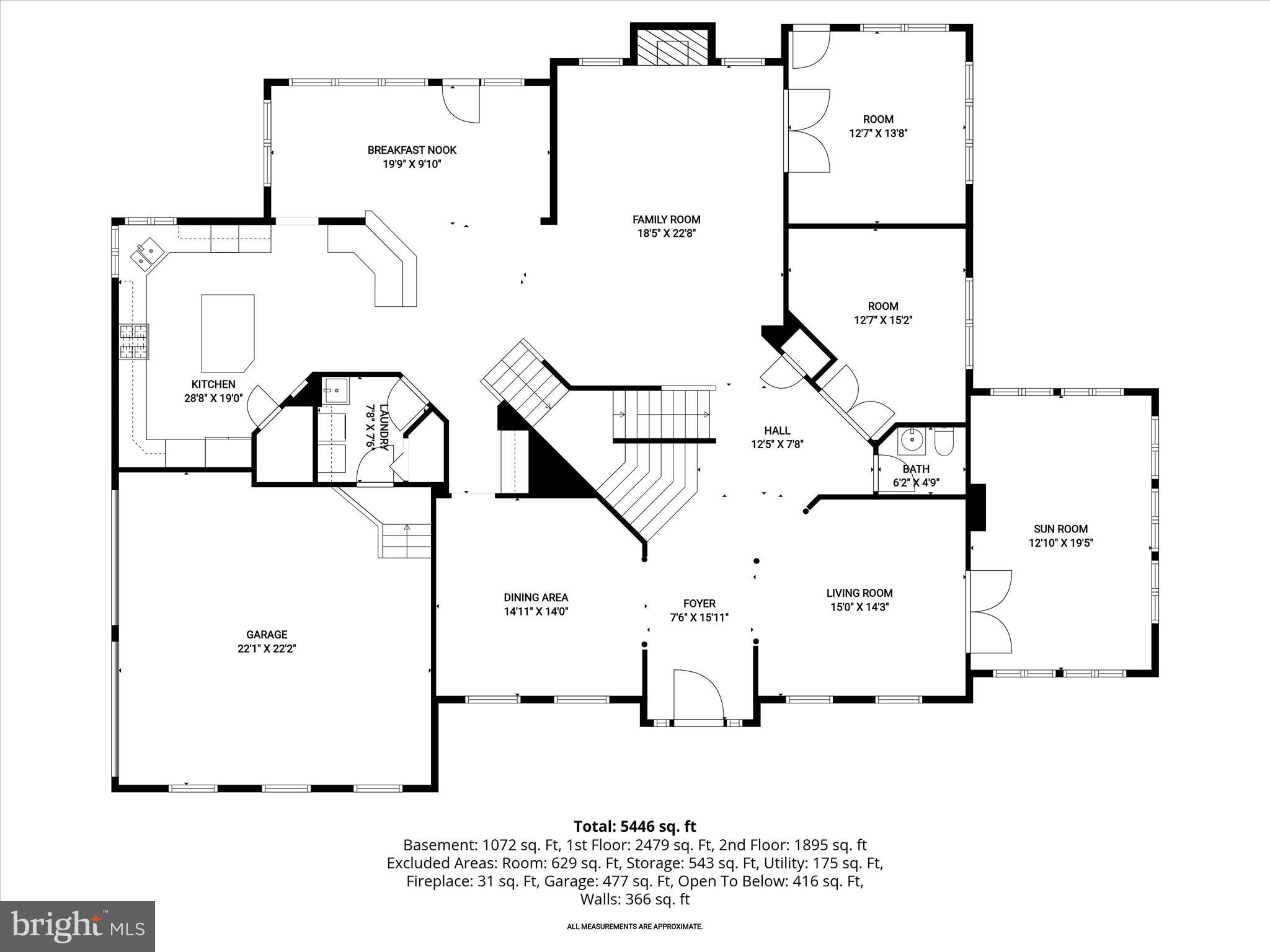 10138 Roulette Drive Hagerstown, MD 21740 - Photo 81 of 83 2nd_floor_10138_roulette_drive_hagerstown_with_dim