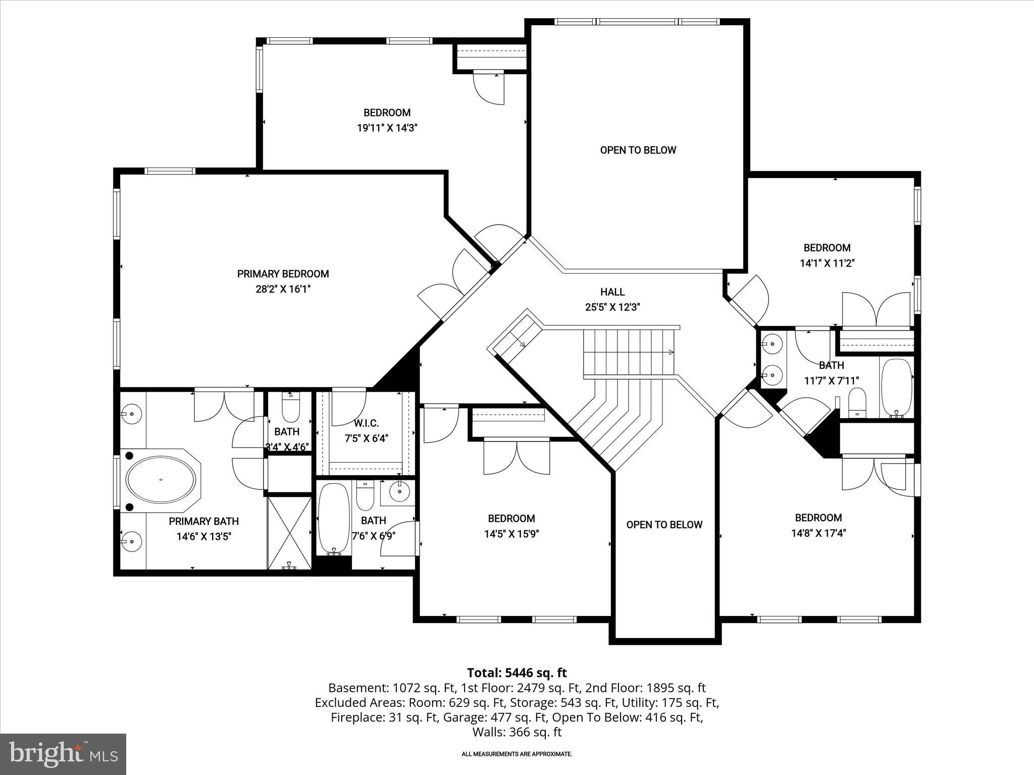 10138 Roulette Drive Hagerstown, MD 21740 - Photo 82 of 83 3rd_floor_10138_roulette_drive_hagerstown_with_dim