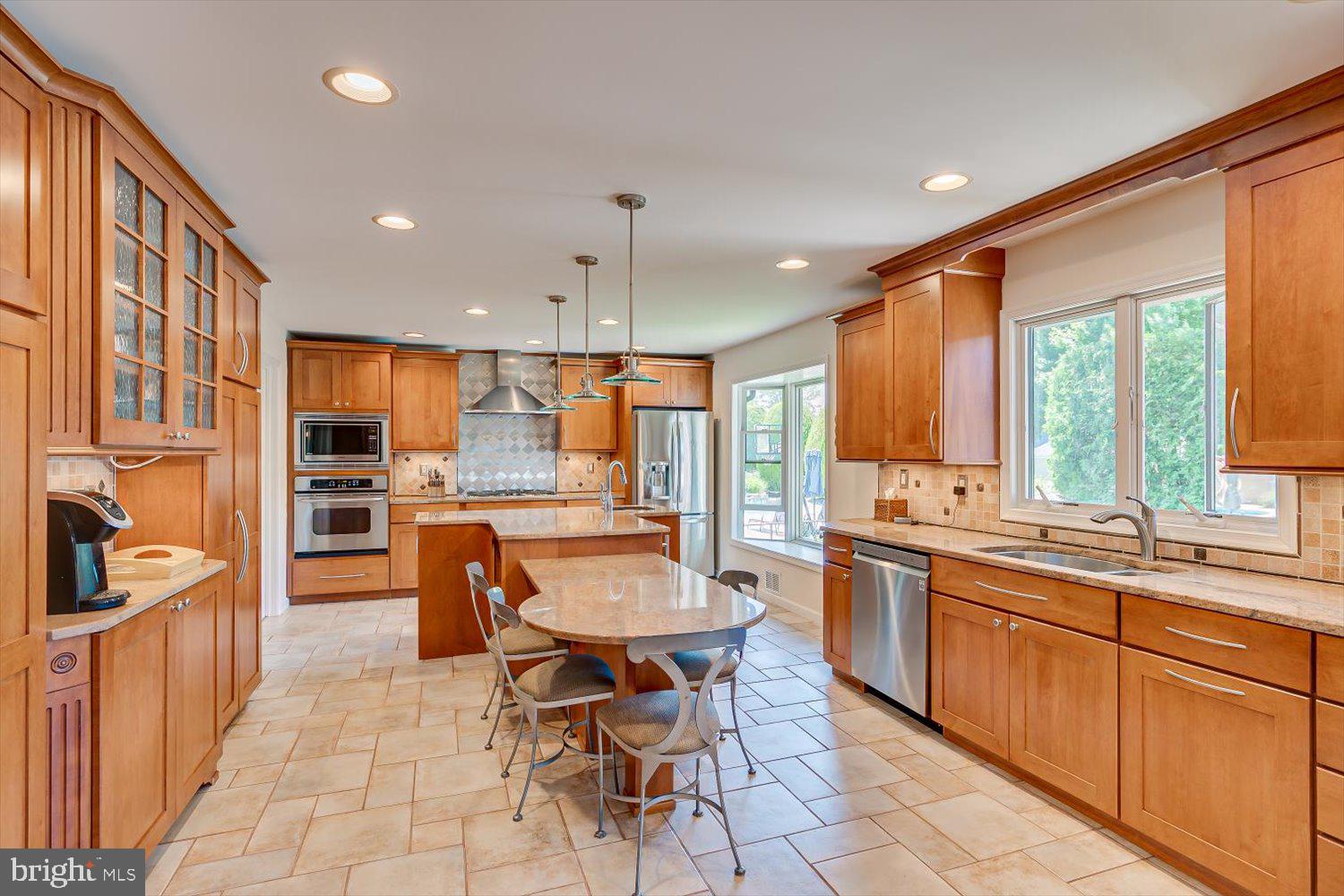 86 Albemarle Road Hamilton, NJ 08690 - Photo 13 of 49 Warm wood tones in a spacious kitchen.