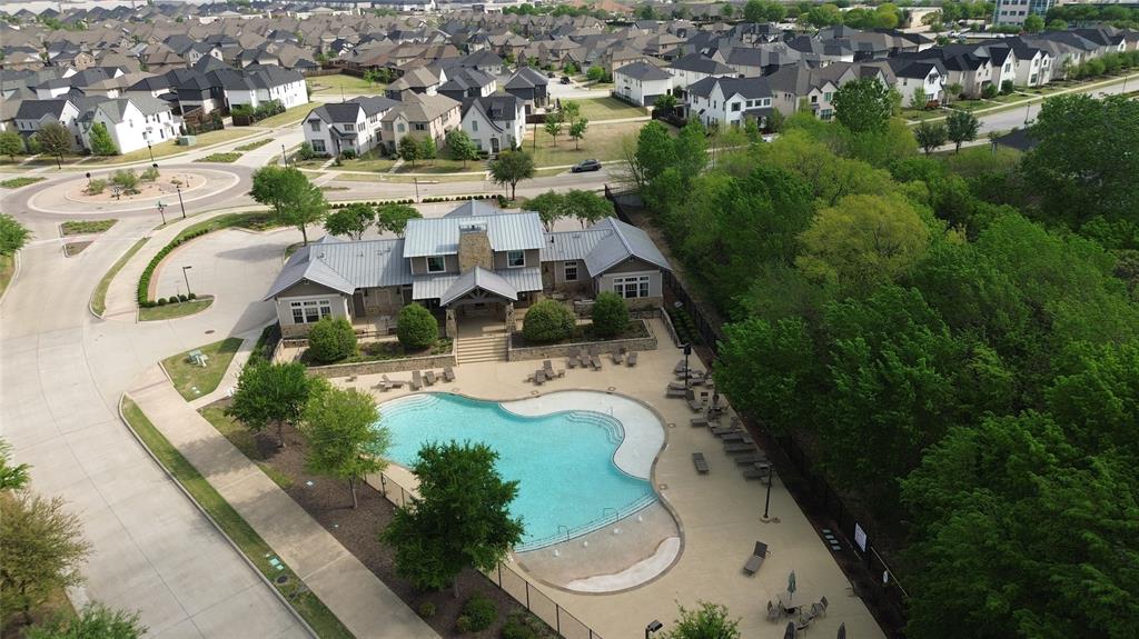 1039 Stephen Street Allen, TX 75013 - Photo 40 of 40 Bird's eye view of a pool area