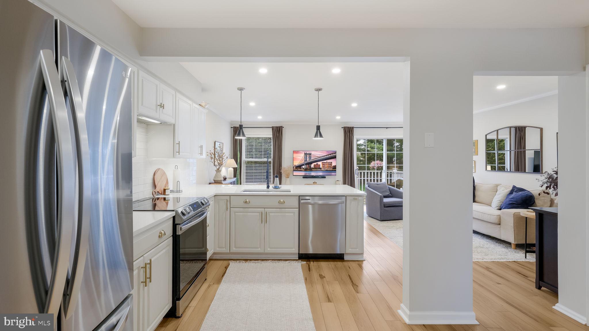 84 Trafalgar Road Doylestown, PA 18901 - Photo 15 of 50 a kitchen with cabinets and stainless steel appliances