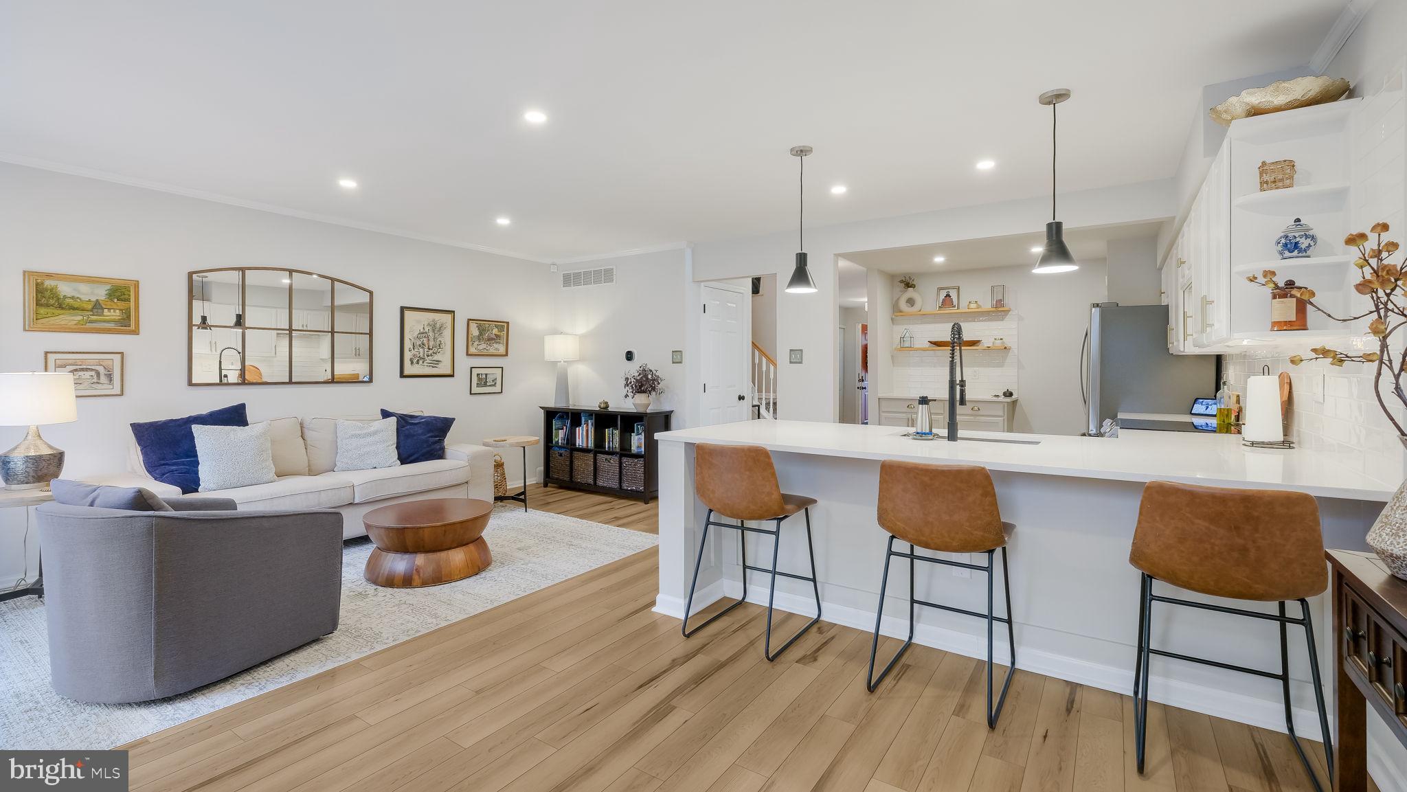 84 Trafalgar Road Doylestown, PA 18901 - Photo 17 of 50 a large kitchen with cabinets table and chairs
