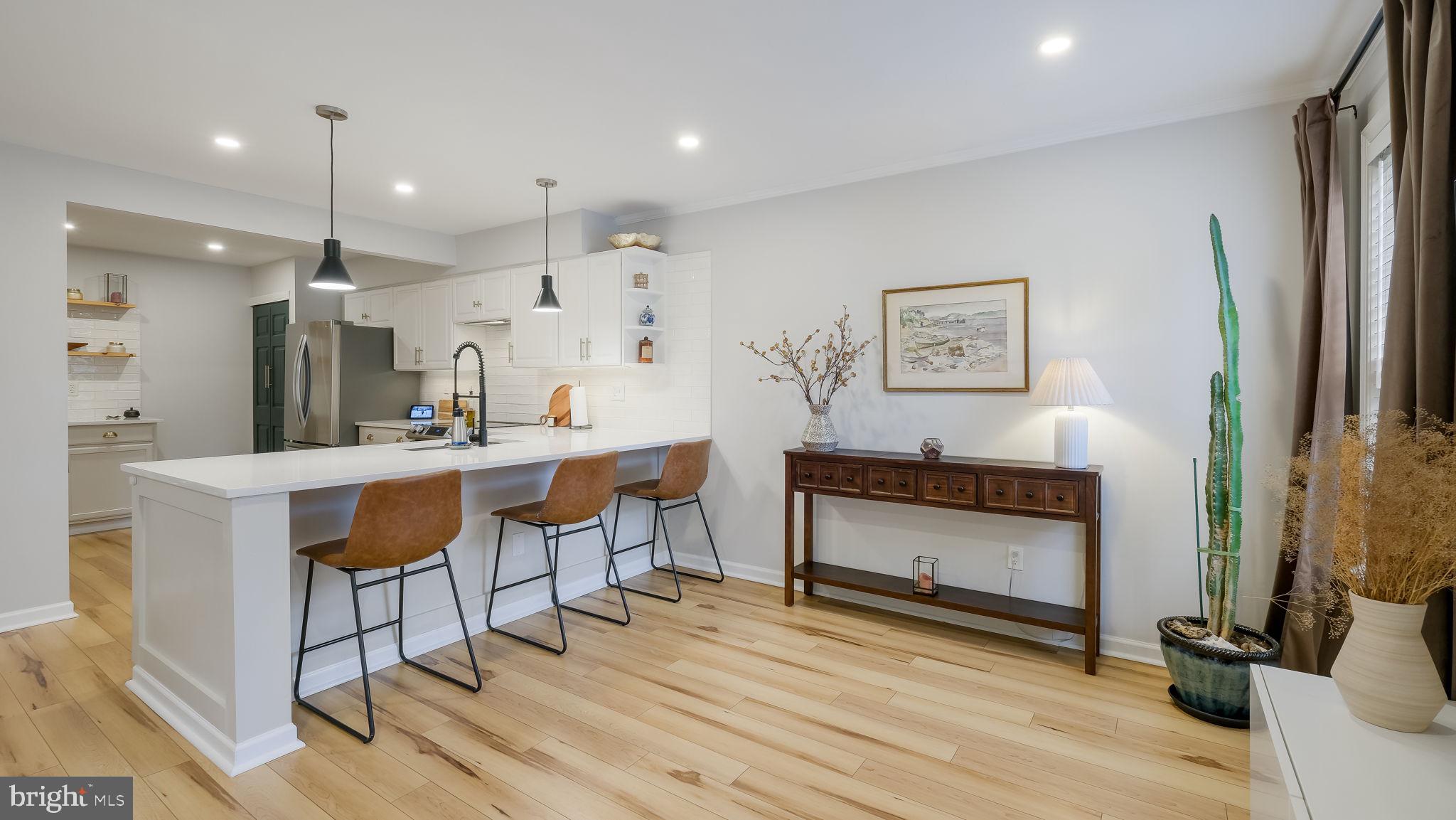 84 Trafalgar Road Doylestown, PA 18901 - Photo 19 of 50 a view of kitchen with furniture and wooden floor