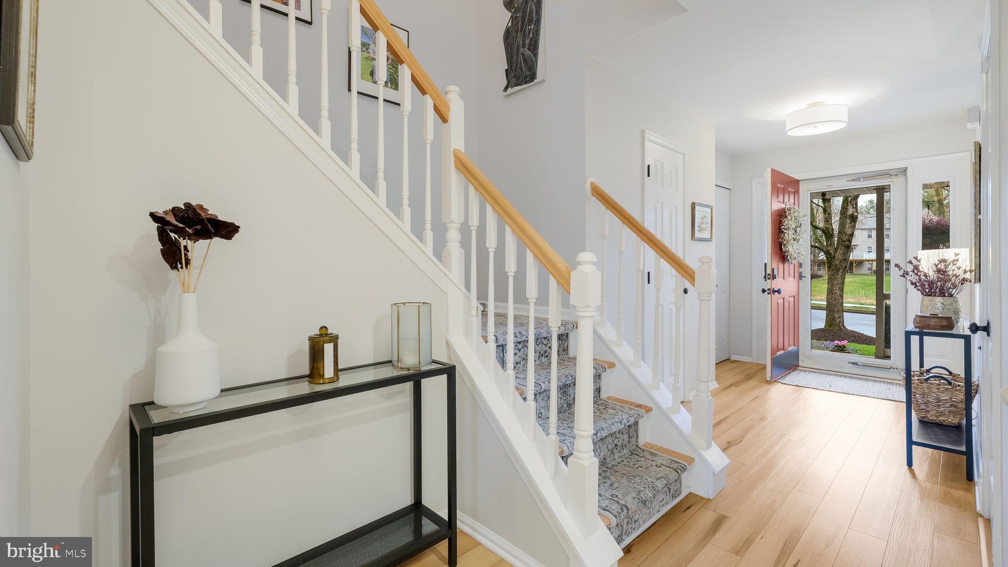 84 Trafalgar Road Doylestown, PA 18901 - Photo 23 of 50 a view of entryway and hall with wooden floor