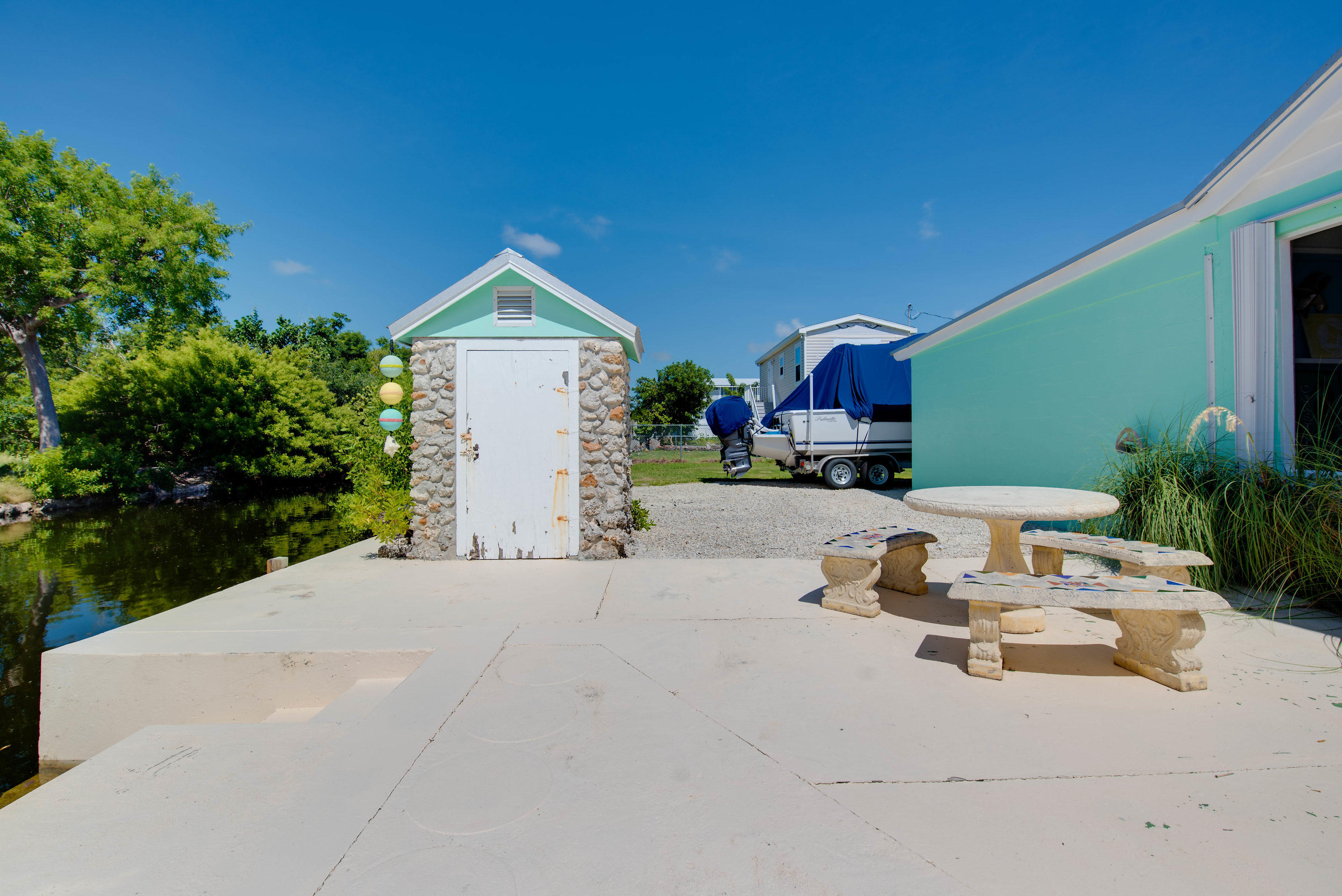 3940 Hall Road Big Pine Key, FL 33043 - Photo 11 of 33 Large Concrete Patio