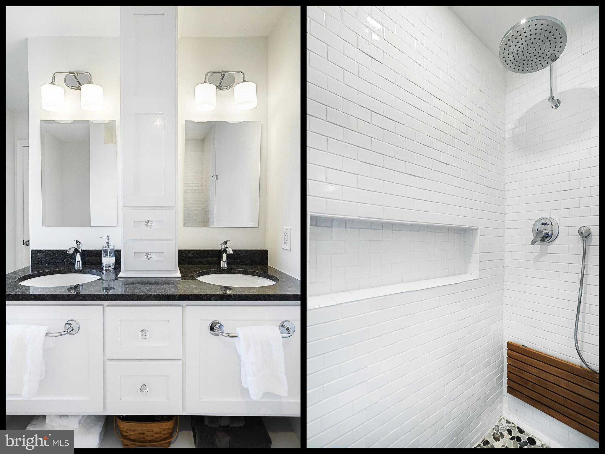 1011 Barts Church Road Hanover, PA 17331 - Photo 26 of 46 Custom double vanity and walk-in tile shower