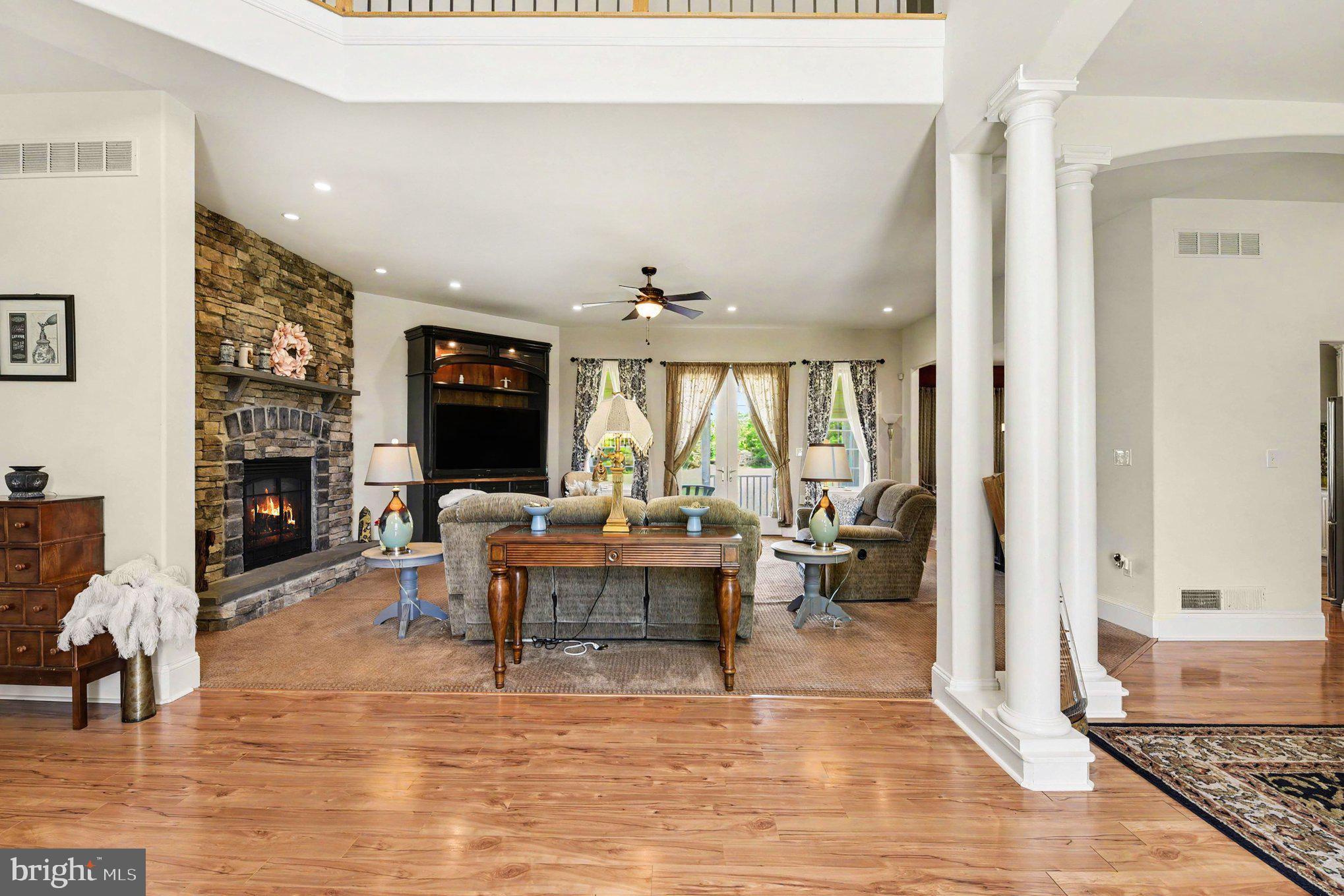 627 Dr Miller Road North East, MD 21901 - Photo 10 of 77 View of Great Room from Foyer-Stunning Oak Floors